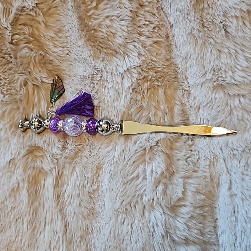 Beaded letter opener!